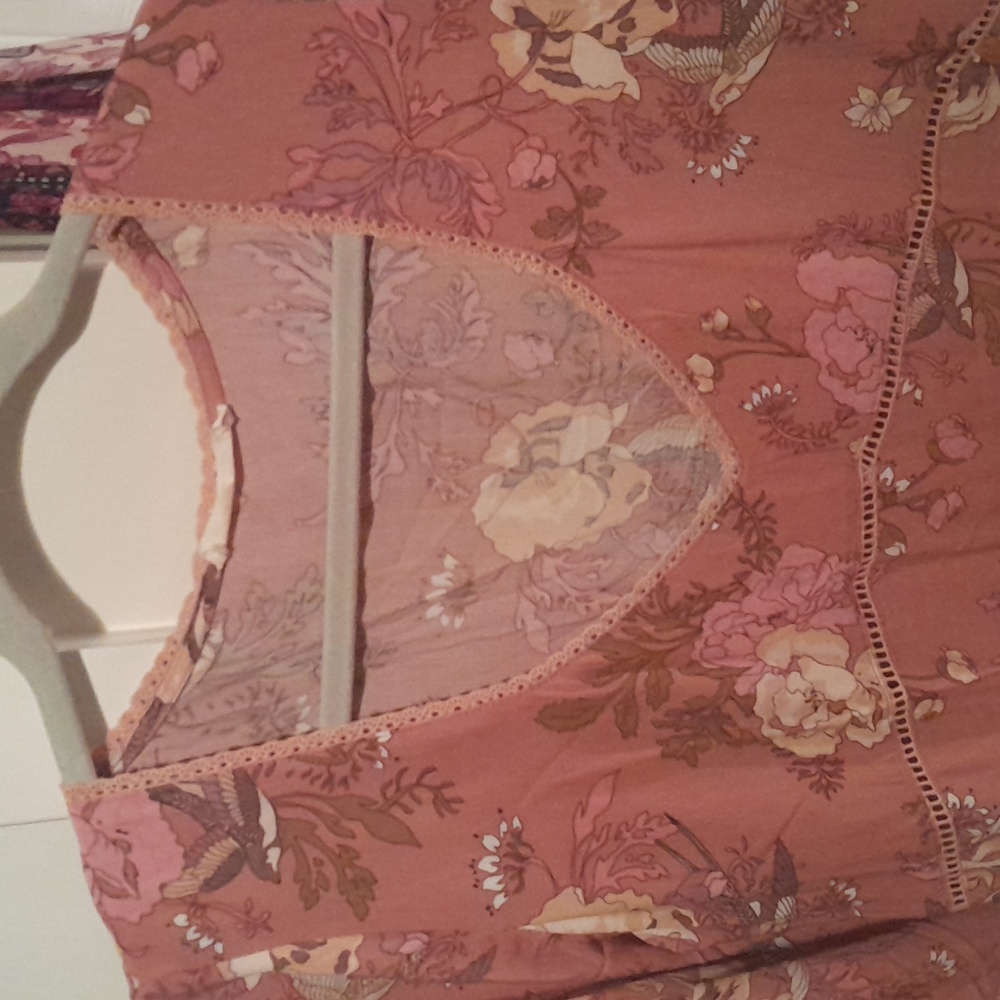EUC spell Rosa mini dress